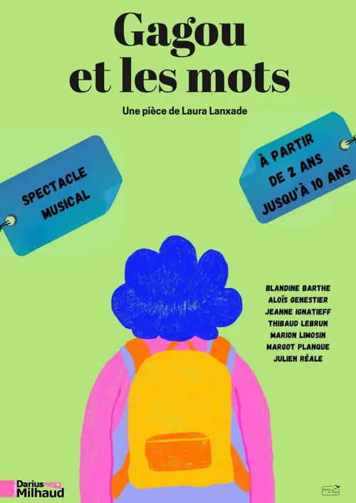 Affiche de Gagou et les mots