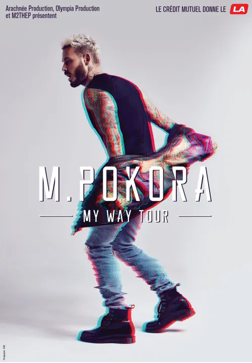 Affiche de M. Pokora - My Way Tour