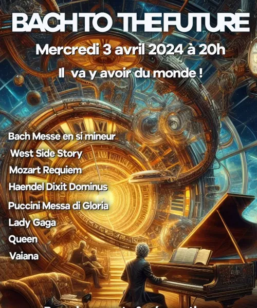 Affiche de Bach to the future !