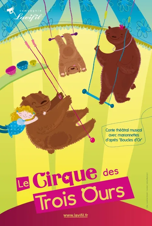Affiche de Le cirque des 3 ours