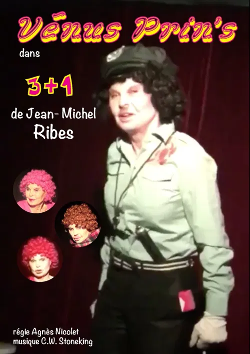 Affiche de Vénus Prin's dans 3+1 monologues