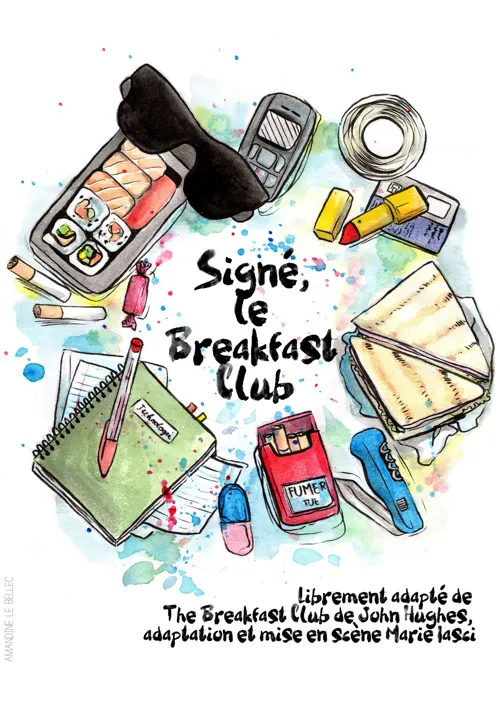 Affiche de Signé, le Breakfast Club