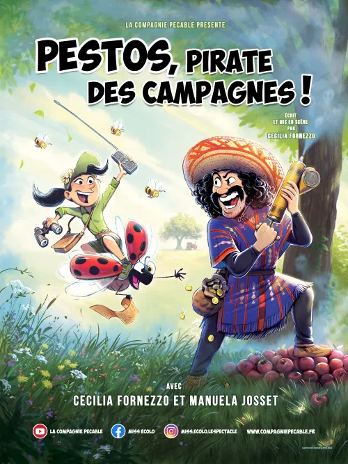 Affiche de Pestos, pirate des campagnes