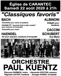 Classiques favoris Bach / Haendel | Carantec - 