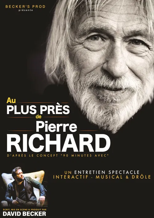 Affiche de Au plus près de Pierre Richard