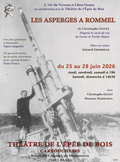 Affiche de Les asperges à Rommel
