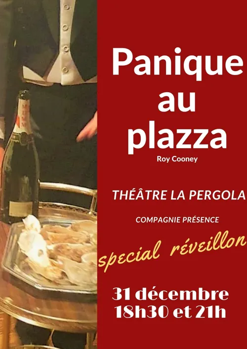 Affiche de Panique au plazza | Réveillon 31 décembre