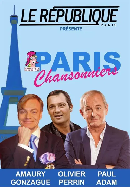 Affiche de Paris Chansonniers
