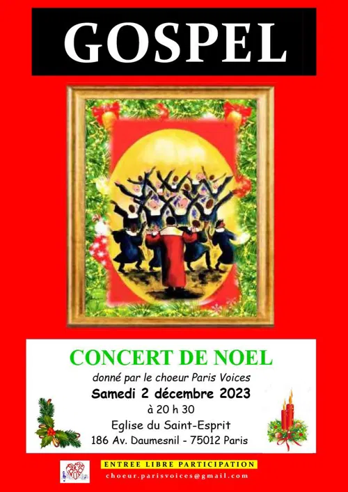 Affiche de Gospel night