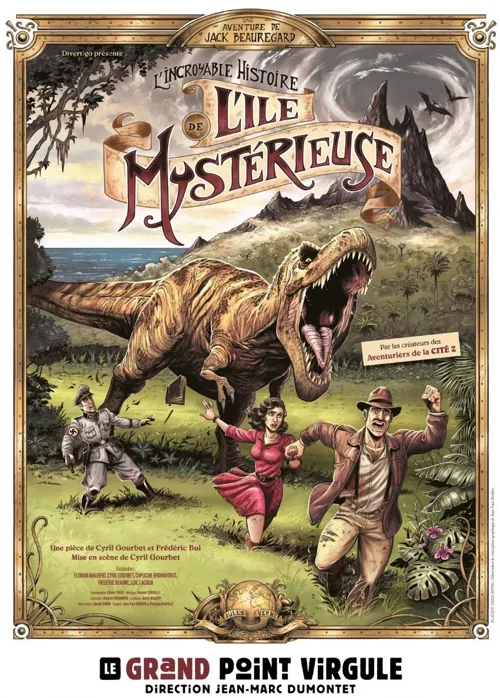 Affiche de L'incroyable histoire de l'île mystérieuse