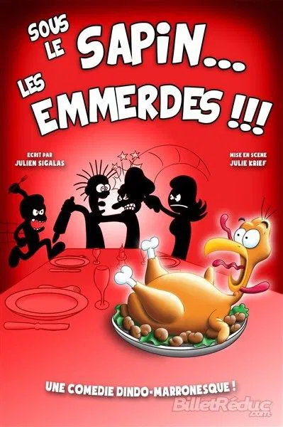 Affiche de Sous le sapin les emmerdes
