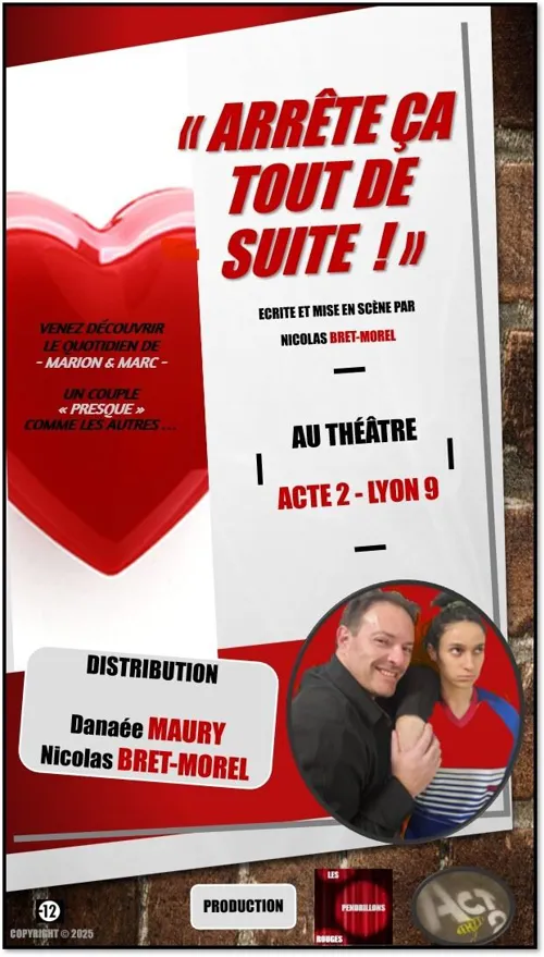 Affiche de Arrête ça tout de suite