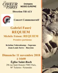 Célébrations 14-18 : Gabriel Fauré - Requiem & Michèle Foison - Requiem - 