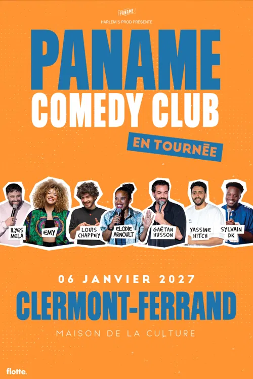 Affiche de Le Paname Comedy Club | Clermont Ferrand