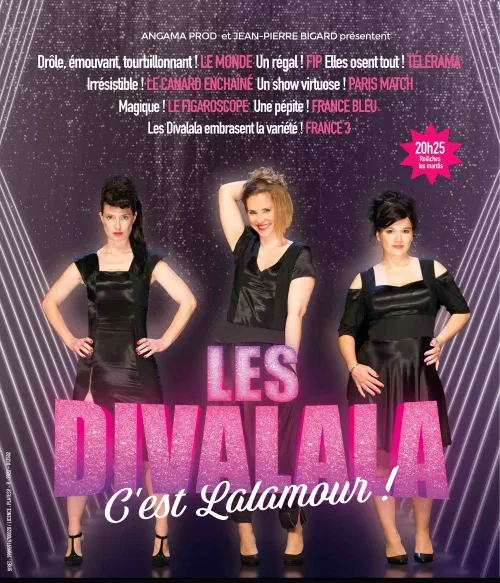 Affiche de Les Divalala dans C'est Lalamour !
