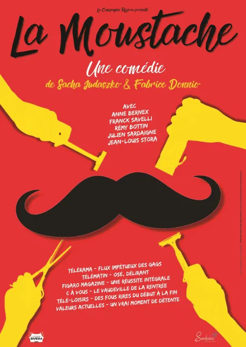 Affiche de La Moustache