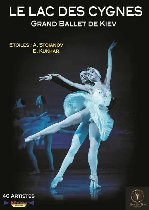 Affiche de Le Lac des Cygnes | par le Grand Ballet de Kiev