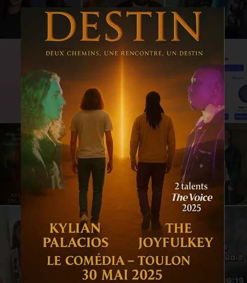 Affiche de Destin (2 talents de The Voice 2025)