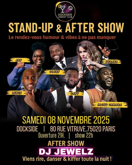 Affiche de Dockside Comedy Club