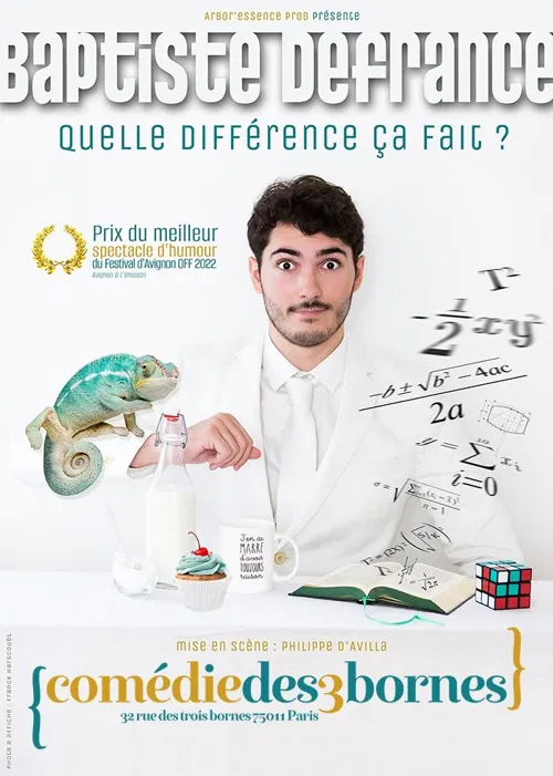 Affiche de Baptiste Defrance dans Quelle différence ça fait ?