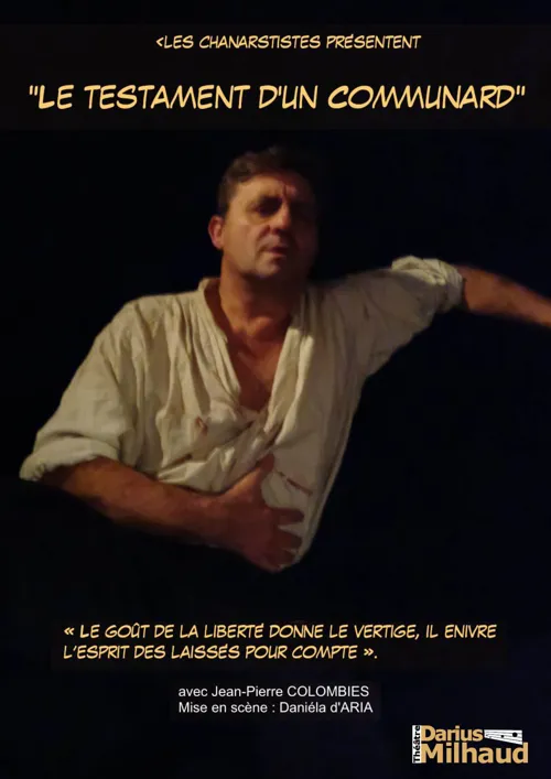 Affiche de Jean-Pierre Colombies dans Le testament d'un communard