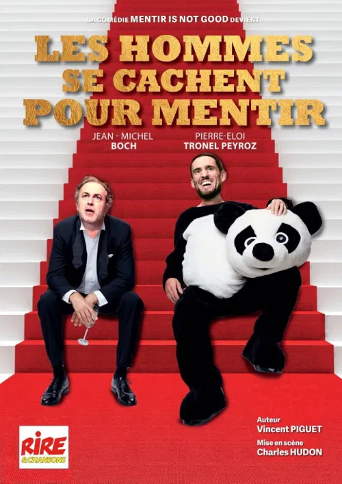 Affiche de Les hommes se cachent pour mentir