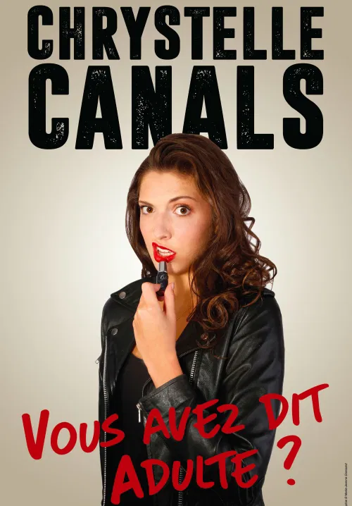 Affiche de Chrystelle Canals dans Vous avez dit adulte ?