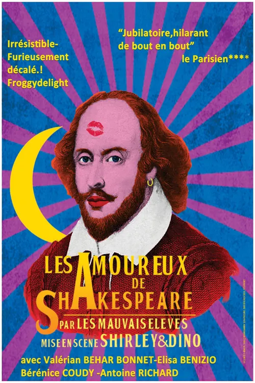 Affiche de Les amoureux de Shakespeare