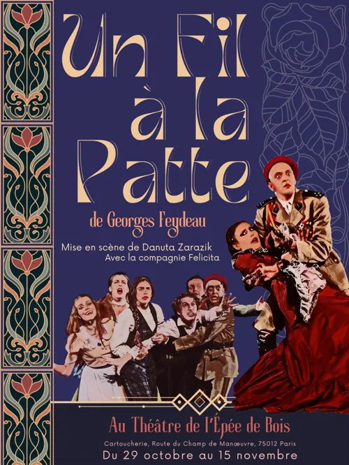 Affiche de Un fil à la patte
