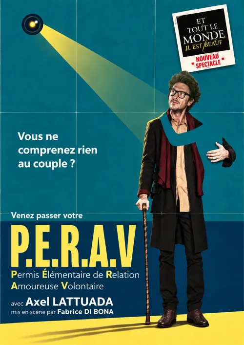 Affiche de Axel Lattuada dans Le P.E.R.A.V.