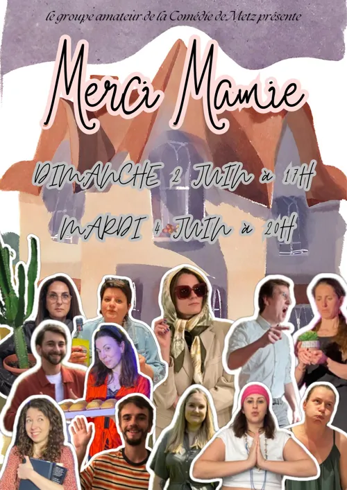 Affiche de Merci Mamie
