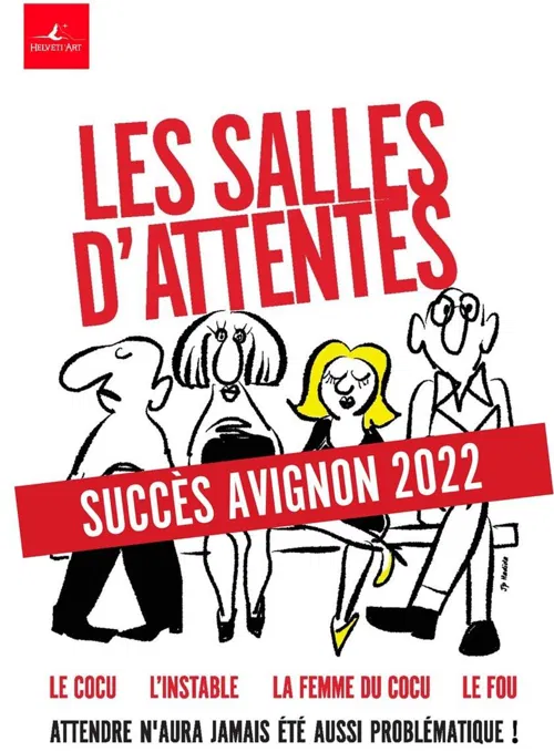 Affiche de Les salles d'attentes