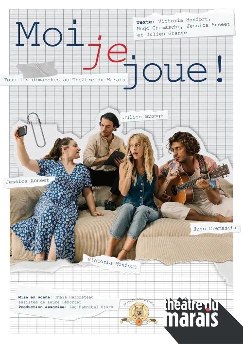 Affiche de Moi je joue !