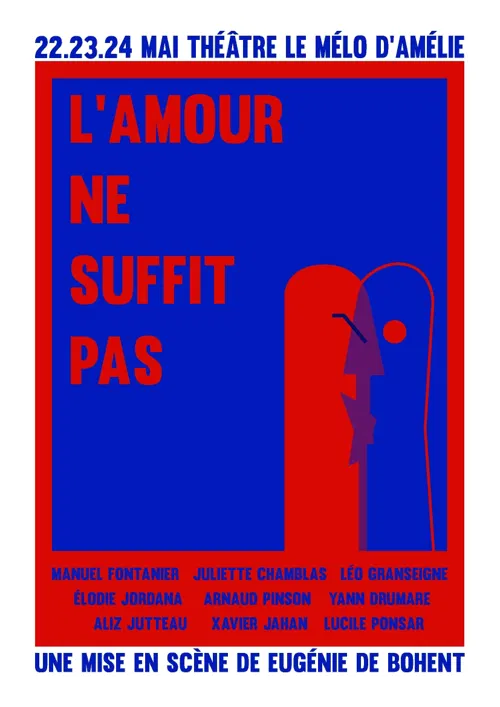 Affiche de L'amour ne suffit pas