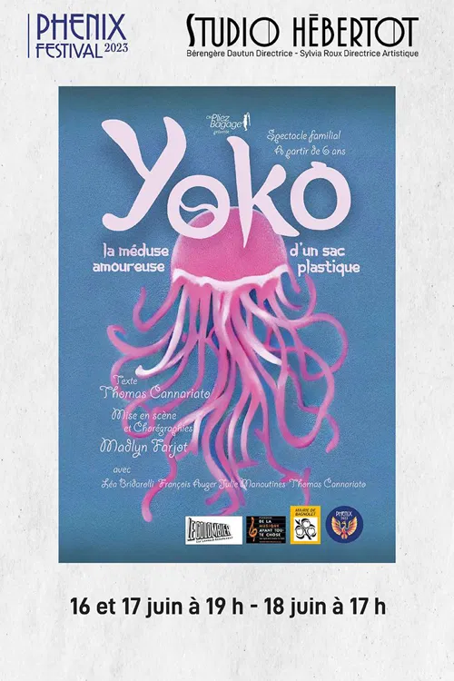 Affiche de Yoko, la méduse amoureuse d'un sac plastique
