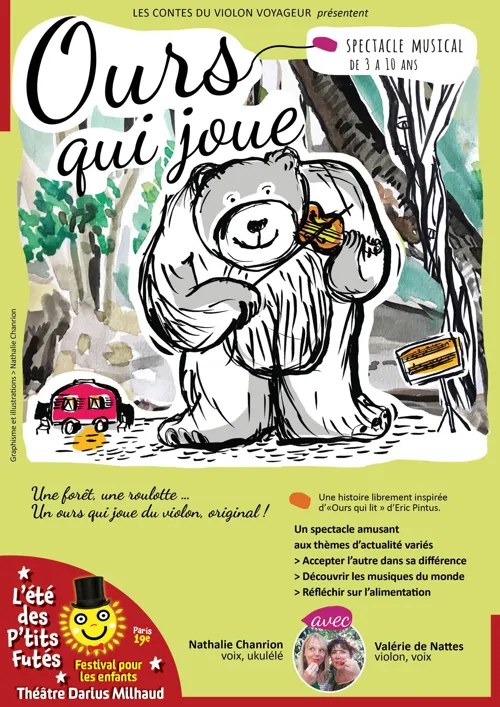 Affiche de Ours qui joue
