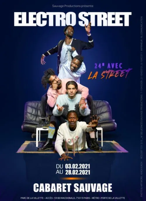 Affiche de 24h avec la Street