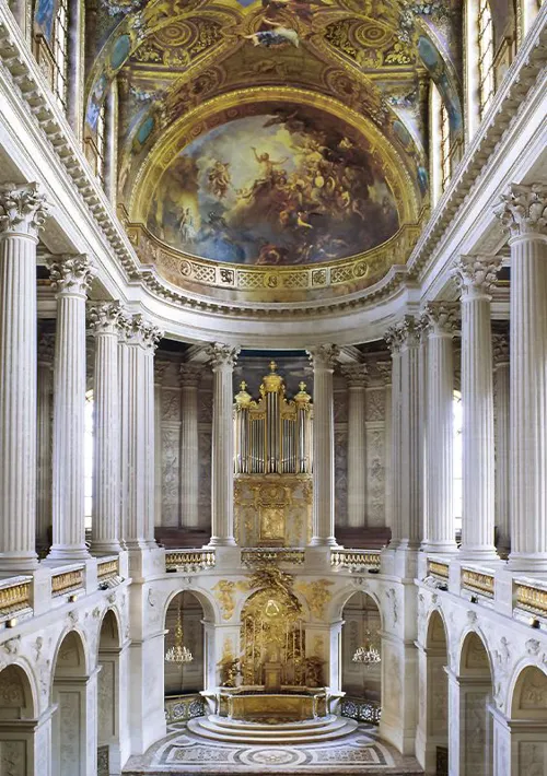 Affiche de Grands Motets pour la Chapelle de Louis XIV