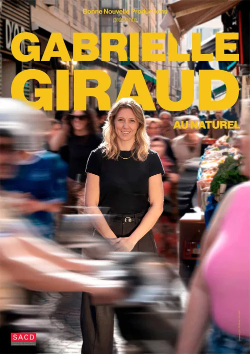Affiche de Gabrielle Giraud dans Au naturel