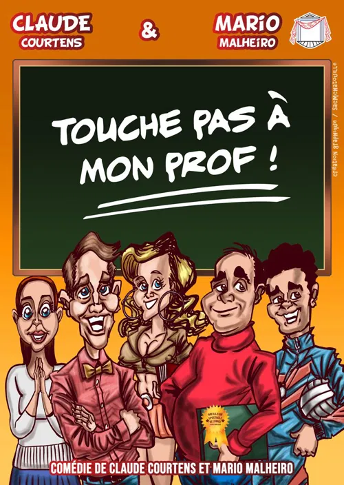 Affiche de Touche pas à mon prof !