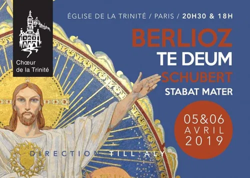 Affiche de Concert Berlioz et Schubert