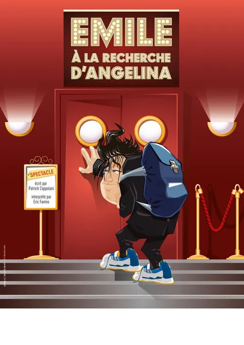 Affiche de Éric Fanino dans Emile à la rechercher d'Angelina
