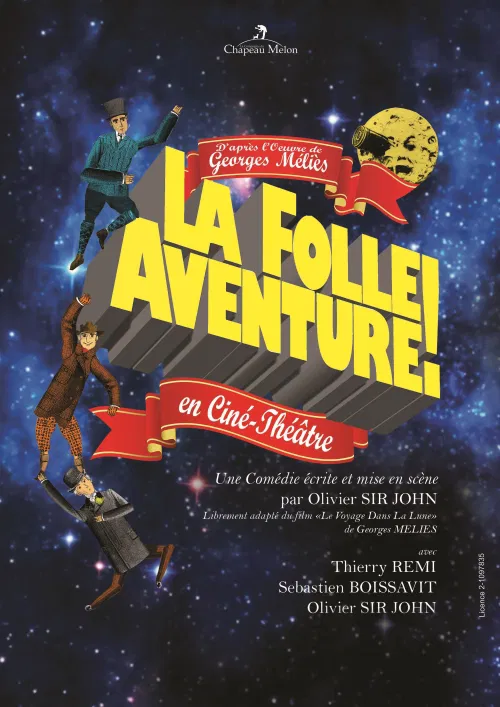 Affiche de La folle aventure