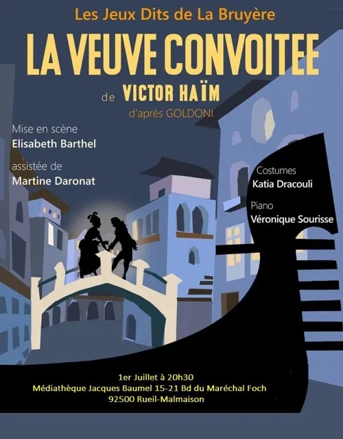 Affiche de La veuve convoitée