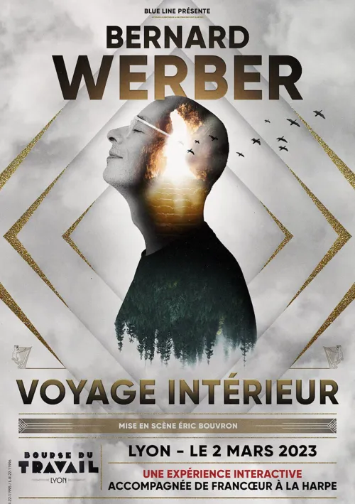 Affiche de Bernard Werber dans Voyage Intérieur