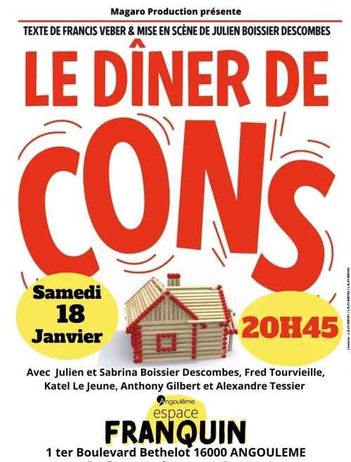 Affiche de Le dîner de cons