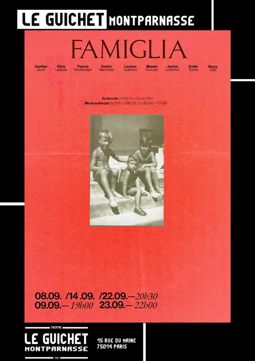 Affiche de Famiglia