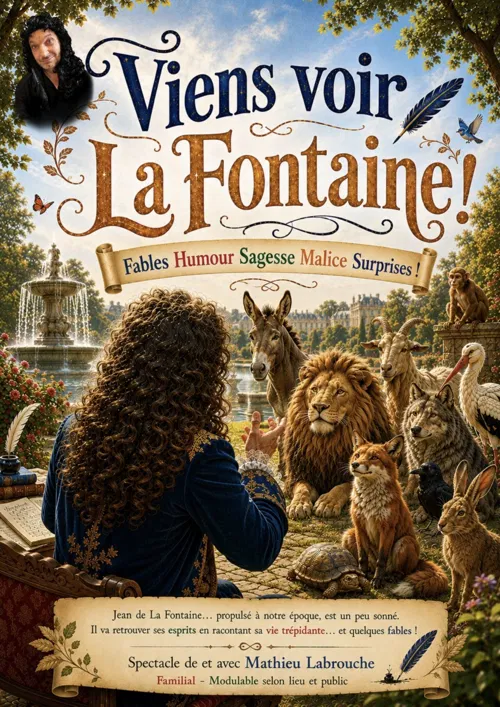 Affiche de Viens voir La Fontaine !