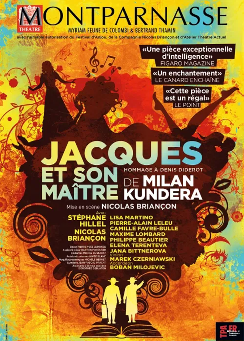 Affiche de Jacques et son Maître