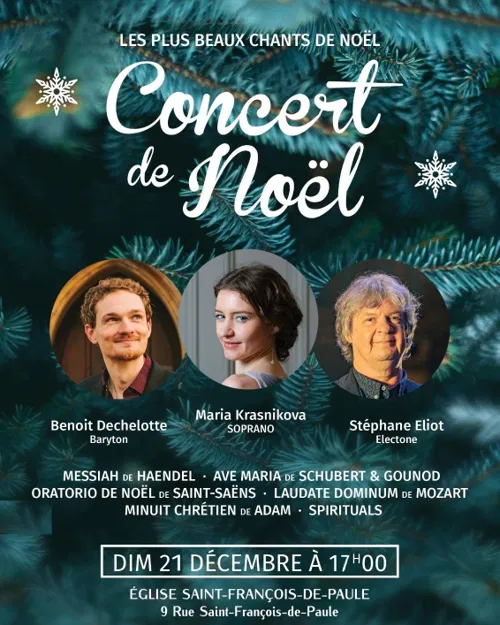 Affiche de Concert de Noël